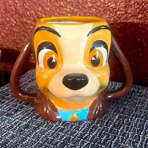 Disney parks Lady sculpted coffee mug